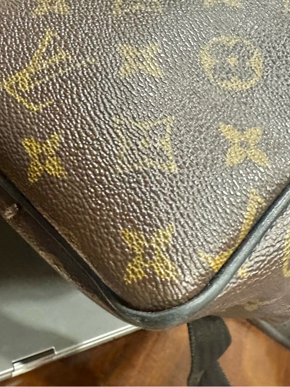 Pre-owned Louis Vuitton Monogram Canvas Macassar Palk Backpack - Picture 6 of 9